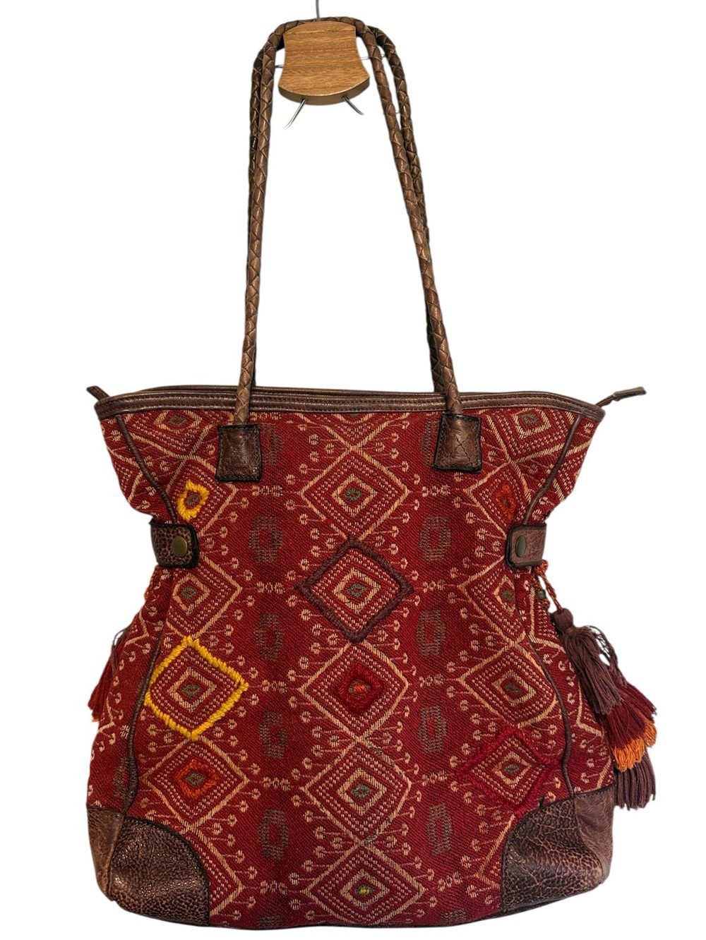 FREE PEOPLE Bohemia “Luma Tapestry” Tote Bag